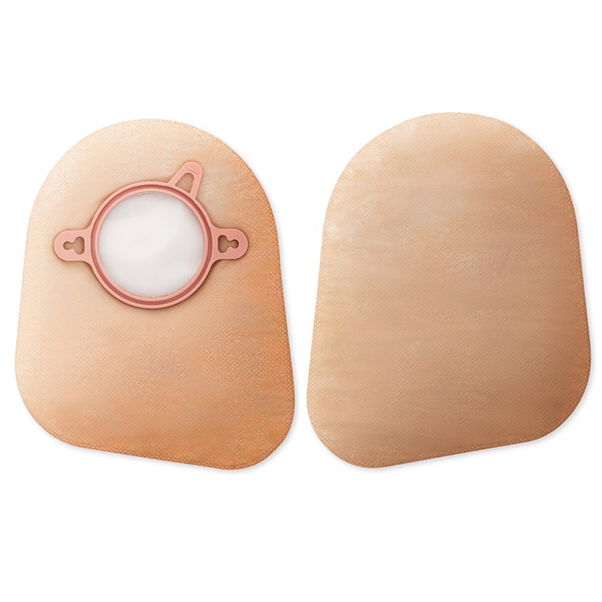 Ostomy Pouch New Image Two-Piece System 7 Inch Length Flat, Pre-Cut 1-3/4 Inch Stoma Closed End