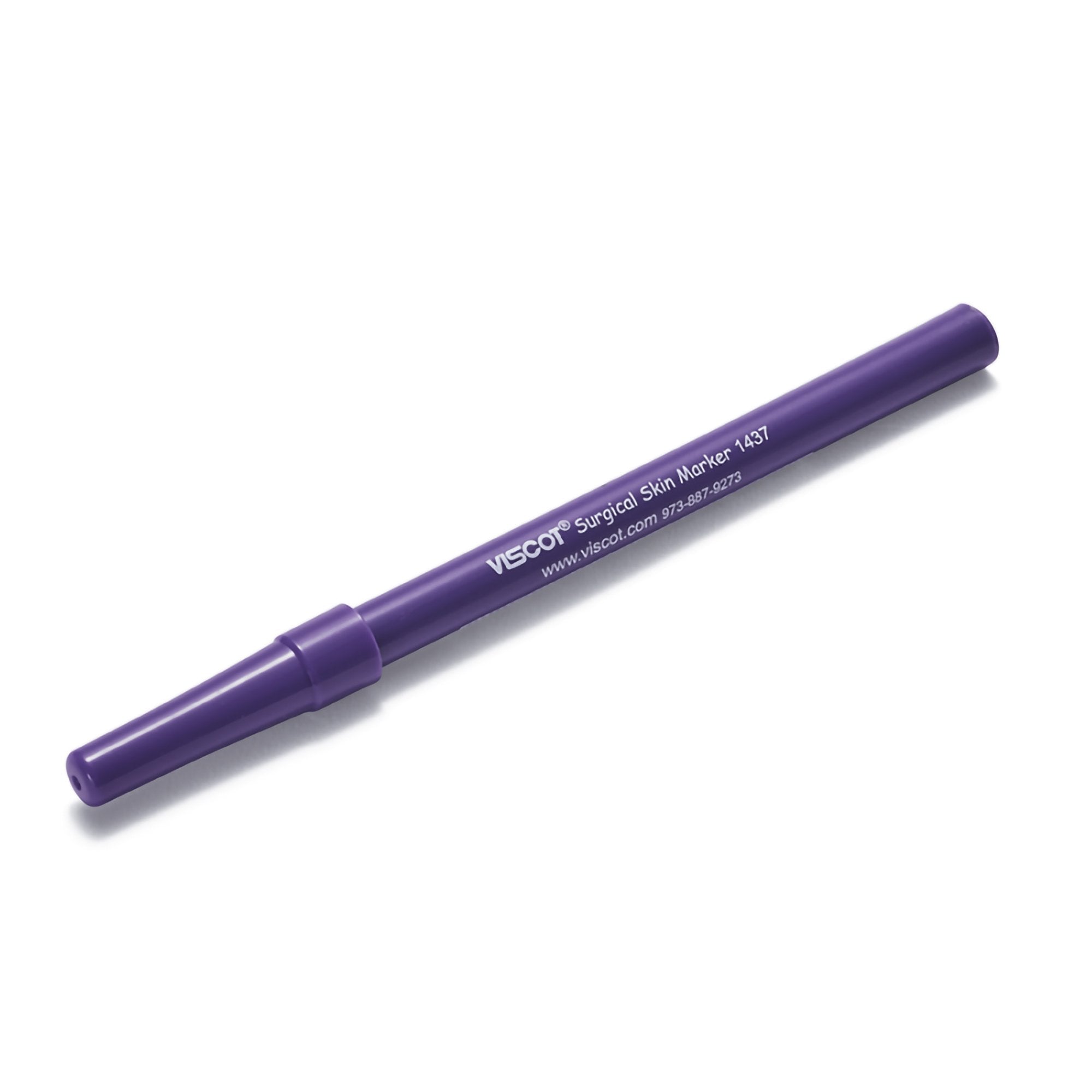 Skin Marker with Ruler and Labels Viscot Gentian Violet Ink Sterile Full Size Regular Tip, Packaging Type- Box