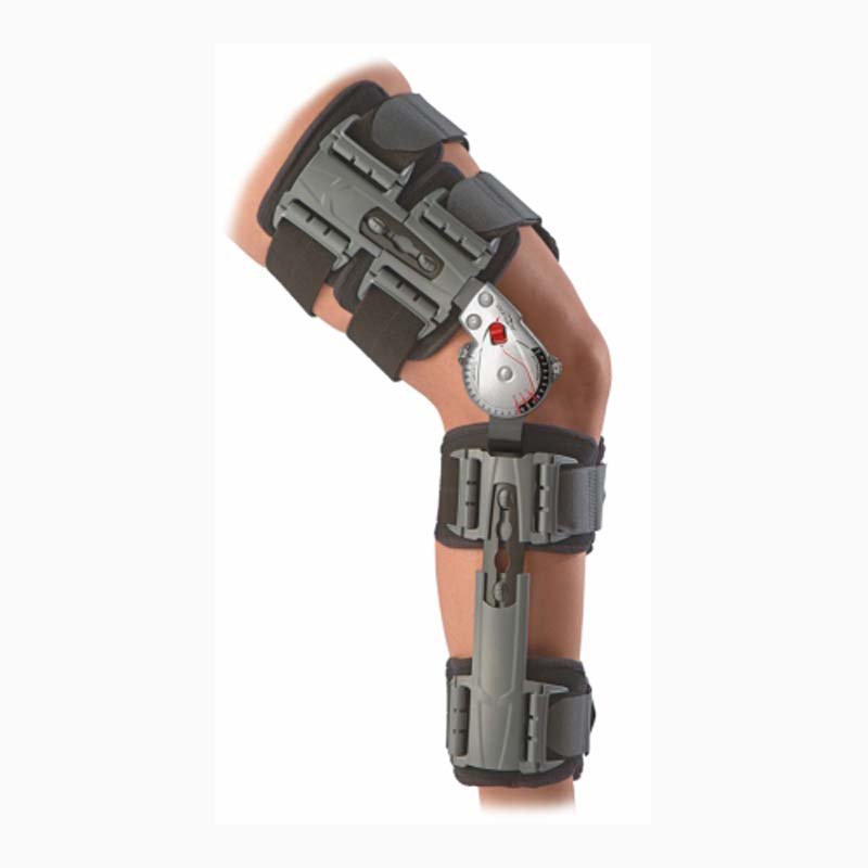 Knee Brace X-Act ROM One Size Fits Most Adjustable Length Left or Right Knee