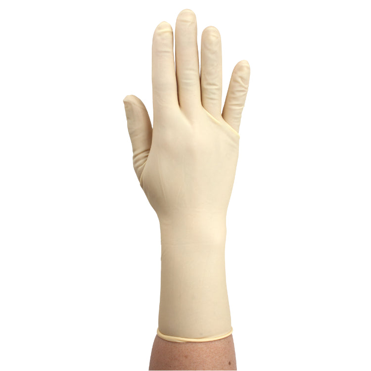 dynarex sterile latex surgical gloves powder free 50pairs 4cs