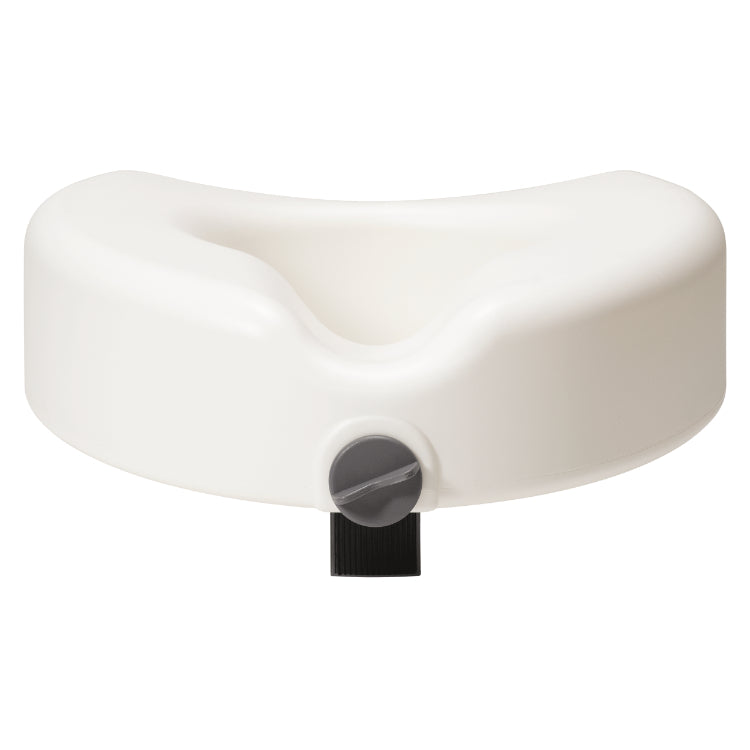 Dynarex Raised Toilet Seat without Arms - Elevate Comfort and Safety for Easy Access. Ideal for Seniors and Mobility Challenged Individuals.