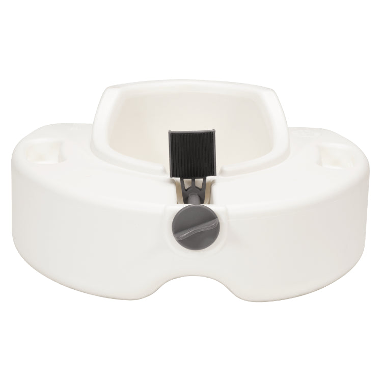 Dynarex Raised Toilet Seat without Arms - Elevate Comfort and Safety for Easy Access. Ideal for Seniors and Mobility Challenged Individuals.