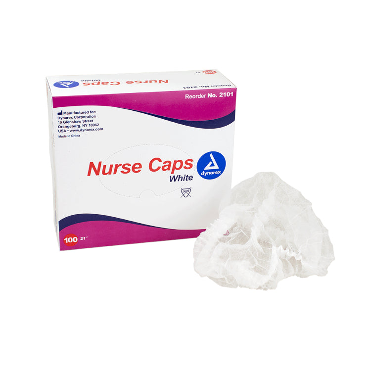 dynarex nurse and surgeon caps