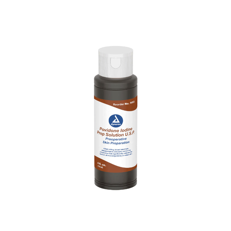 dynarex povidone iodine prep solutions