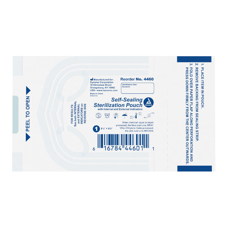 dynarex sterilization pouches