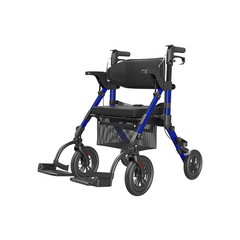 z51 shift combo 2 in 1 rollator transport chair walker