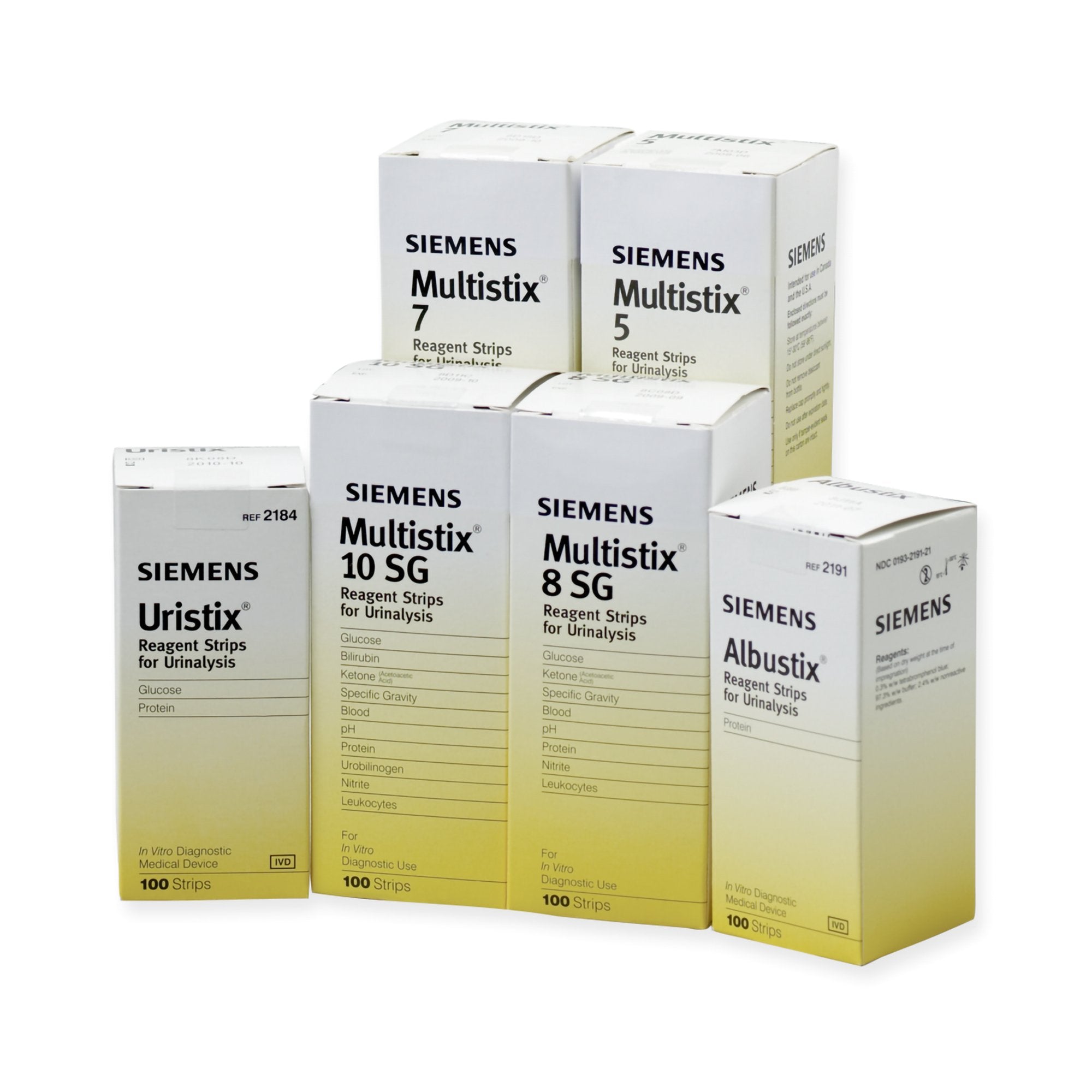 Urinalysis Reagent Uristix Glucose, Leucocytes, Nitrite, Protein For Urinalysis, Packaging Type- Case