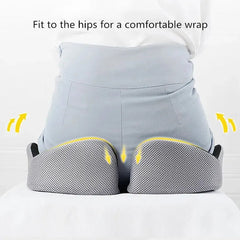 Zeby Rebound Memory Foam Office Chair Cushion Woman Tailbone Pelvis Orthopedic Medical Lady Seat Cushion Beautiful Buttocks Pad