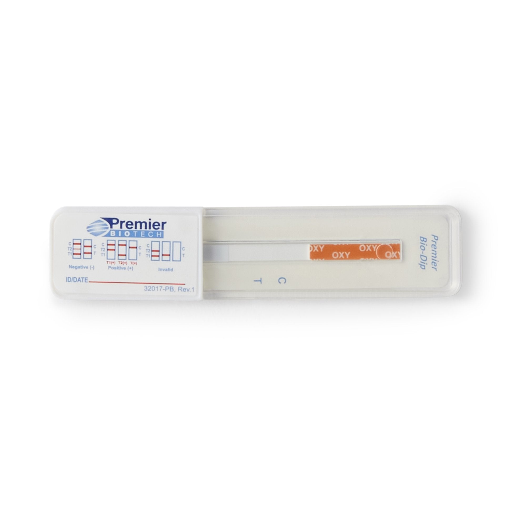 Drugs of Abuse Test Kit Premier Bio-Dip Oxycodone (OXY) 25 Tests CLIA Waived, Packaging Type- Case