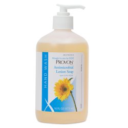 Antimicrobial Soap PROVON Lotion 16 oz. Pump Bottle Citrus Scent