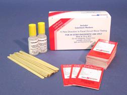 Cancer Screening Test Kit ColoScreen Lab Pack Fecal Occult Blood Test (FOBT) 100 Tests CLIA Waived, Packaging Type- Box