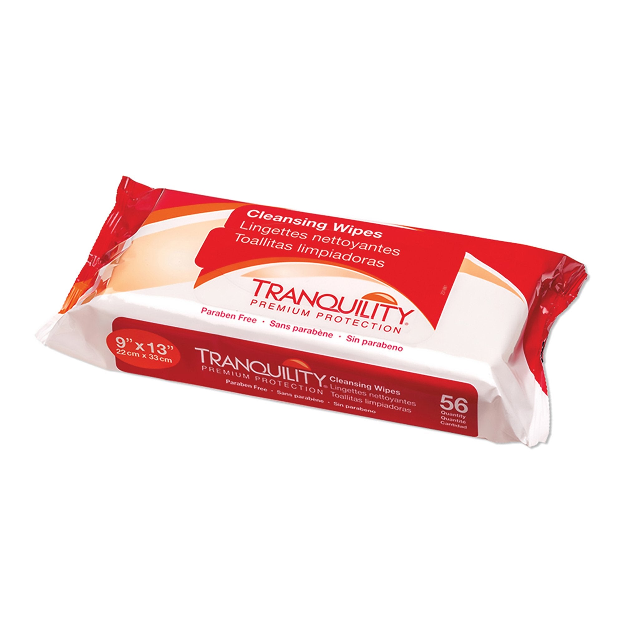 Personal Cleansing Wipe Tranquility Soft Pack Scented 56 Count, Packaging Type- Case