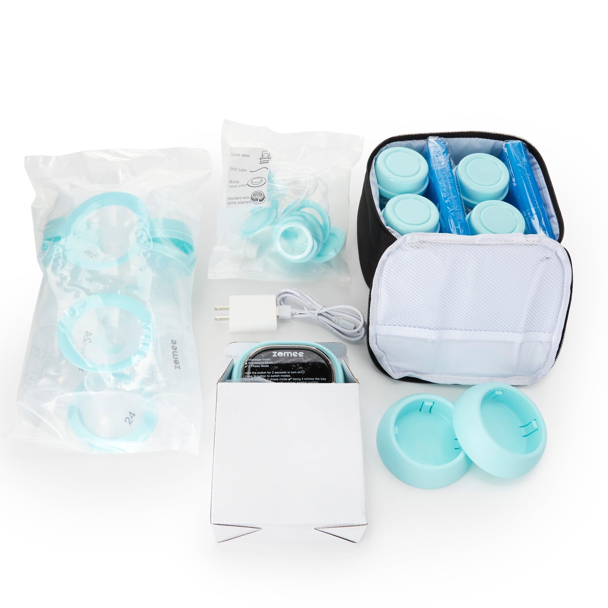 zomee double electric breast pump kit zomee double electric breast pump kit mk1183315ea