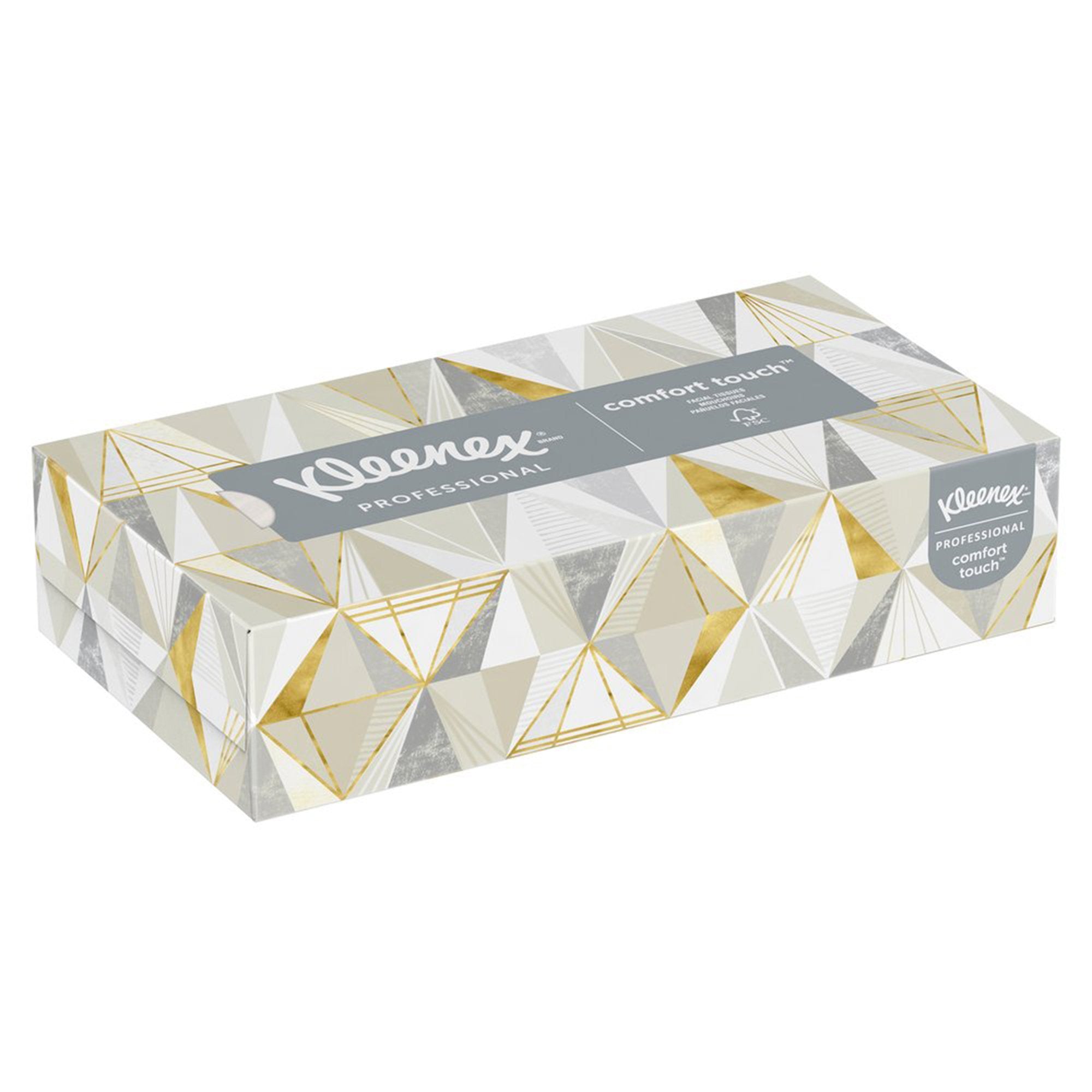 Kleenex Facial Tissue White 8-2/5 X 8-3/5 Inch 125 Count, Packaging Type- Box