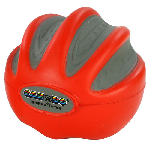 Cando Digi-squeeze Hand Exer Red  Med Size  Light Strength - All Care Store 