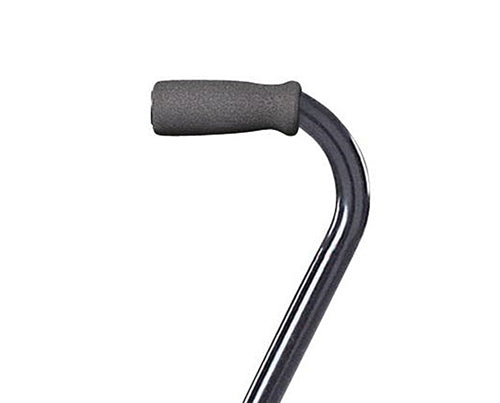 Hand Grip For Quad Cane & Offset Cane  Gray  Foam - All Care Store 