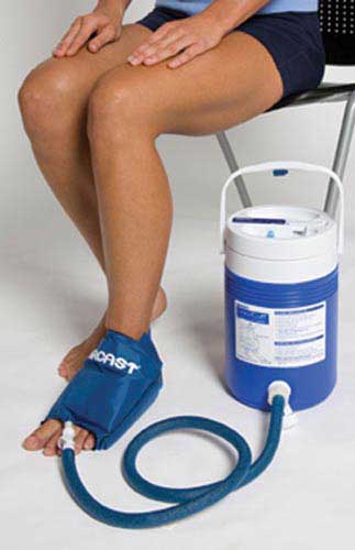 Aircast Cryo/ Cuff System- Large Foot & Cooler - All Care Store 