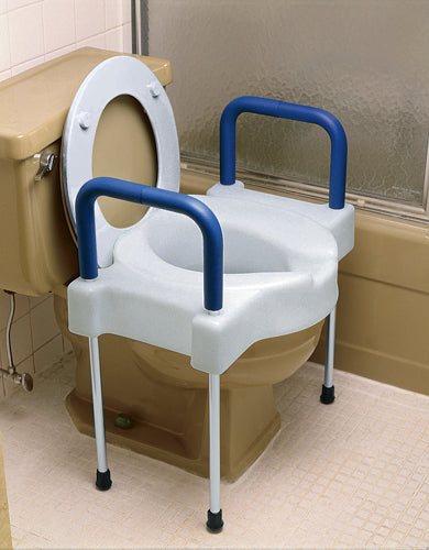 Tall-ette Elevated  Toilet W/legs X-wide  300 Lb. Alum - All Care Store 