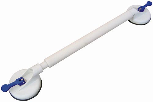 Suction Tub Grab Bar 12.75  Fixed Width  Retail Pkg - All Care Store 
