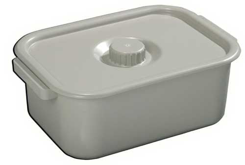 Commode Pail Bariatric Gray - All Care Store 