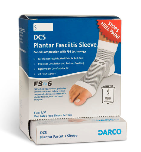 DCS Plantar Fasciitis Sleeve Large/X-Large Display (6 ea) - All Care Store 