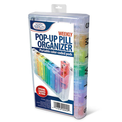 Pill Organizer Pop-up Weekly - All Care Store 
