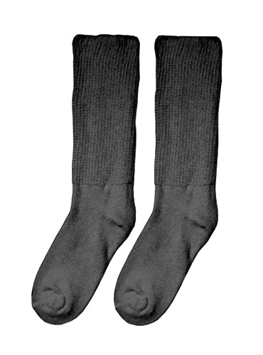 Diabetic Socks - Medium/large (8-10) (pair) Black - All Care Store 