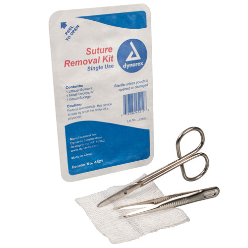 Suture Removal Kit- Sterile - Bx/10 Kits - All Care Store 