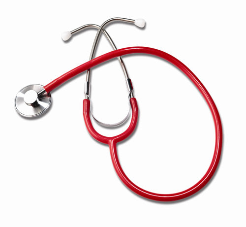 Single Head Nurses Red Stethoscope - All Care Store 