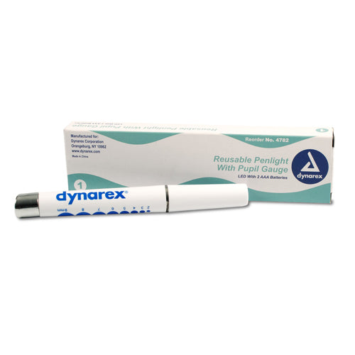Penlight  Reusable  Led W/pupil Gauge And Batteries   All Care Store