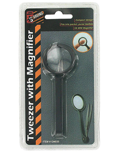 Forcep With Magnifier- 3  Retail Pack - All Care Store 