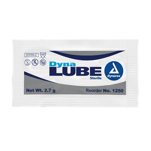 Lube Jelly  Sterile   Bx/ 144 2.7 Gram Foil Pack - All Care Store 