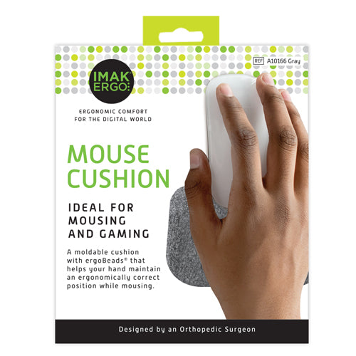 Wrist Cushion For Mouse By Imak  Heather Gray - All Care Store 
