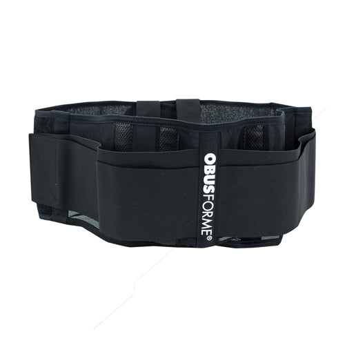 Back Belt-unisex  Medium/large Black  Obusforme - All Care Store 