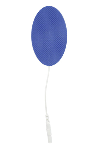 Reusable Electrodes  Pack/4 1.5 X2.5  Oval  Blue Jay Brand - All Care Store 