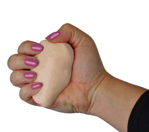 Squeeze 4 Strength 1 lb XXSoft Hand Therapy Putty Light Beige   All Care Store
