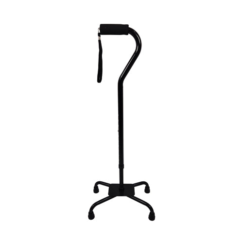 Quad Cane  Large Base  Black By Blue Jay Brand - All Care Store 