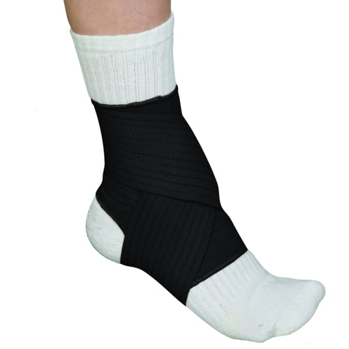 Blue Jay Adjustable Ankle Wrap Black  Large  9 -10 - All Care Store 