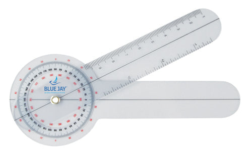 Take A Range Check Plastic 6  Goniometer 360 Deg - All Care Store 