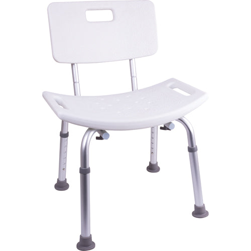 Shower Chair W/ Back 300 Lb. Weight Capacity - All Care Store 