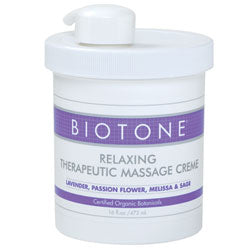 Biotone Relaxing Therapeutic Creme  16 oz. - All Care Store 