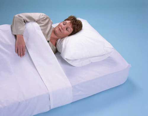 Hospital Flat Sheet 66  X 104  Twin Size   All Care Store