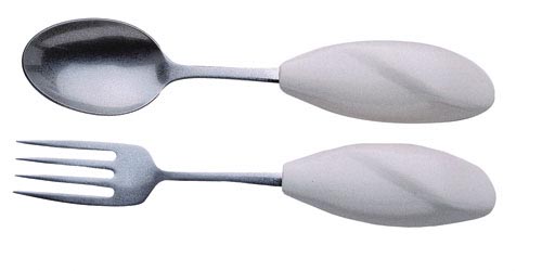 Comfortable Spoon And Fork Holders (pair) - All Care Store 