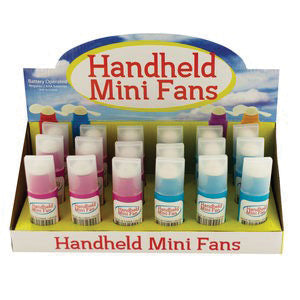 Handheld Mini Fans Countertop Display  Pk/18 - All Care Store 