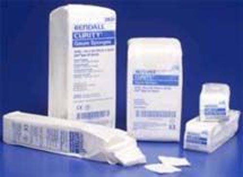 Curity Gauze Sponge Non sterile 4 X 4  8 Ply Bx/20   All Care Store