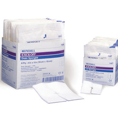Excilon Drain Sponge 4  X 4  6ply Tray/25 Pks Of 2   All Care Store