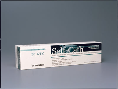 Self Cath Catheter  14fr  16  St Tip  Green Funnel End Bx/30 - All Care Store 