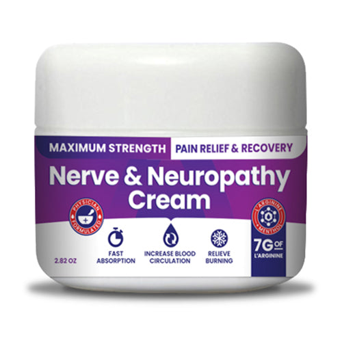 Nerve & Neuropathy Cream 2.82 Oz. Jar   Each - All Care Store 