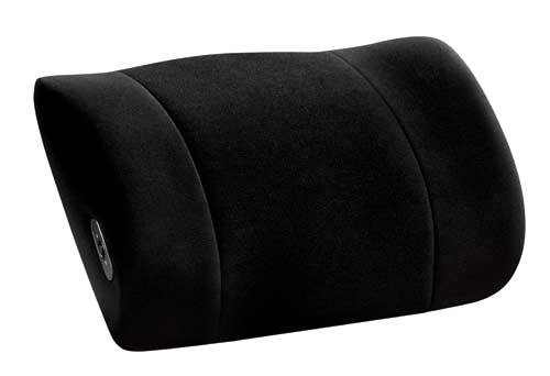 Lumbar Support With Massage Obusforme  Black(side To Side) - All Care Store 