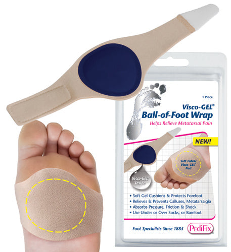 Visco-gel Ball-of-foot Wrap Large - All Care Store 